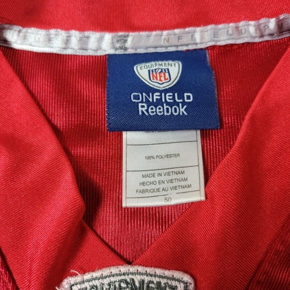 VTG Reebok On field Equipment Kansas City KC Chiefs Matt Cassel #7 Jersey Sz 50 - Picture 5 of 8
